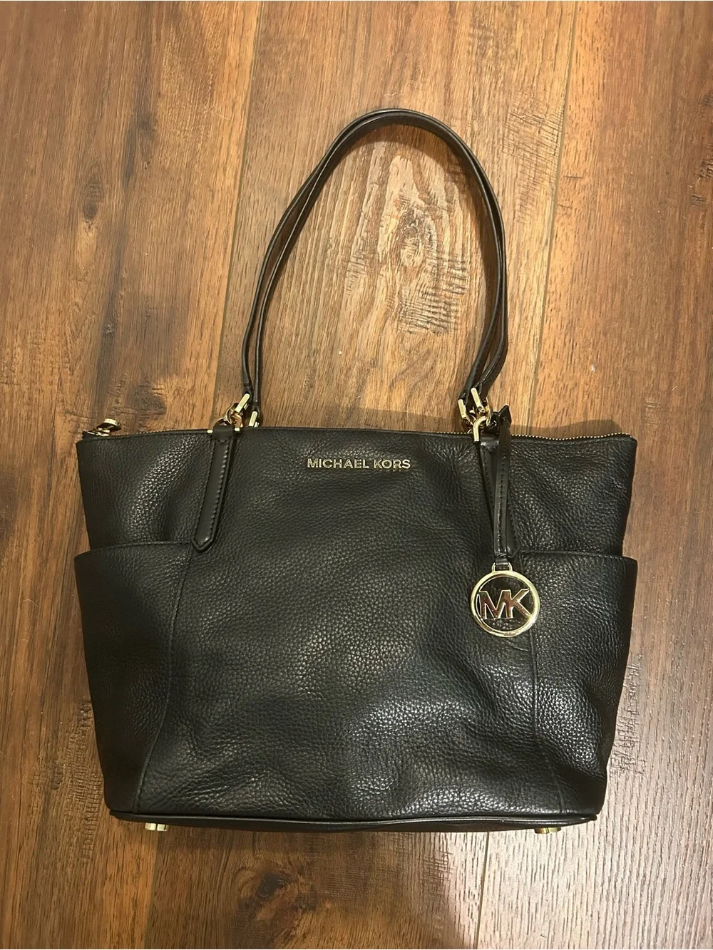 Michael Kors Authentic Pebble Leather Tote